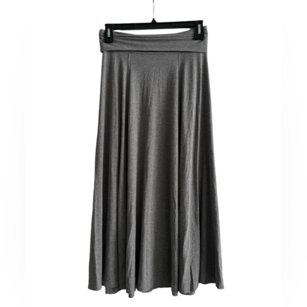 Women’s Maxi Skirt or Strapless Dress Size Medium Grey Color Gray 2 in 1